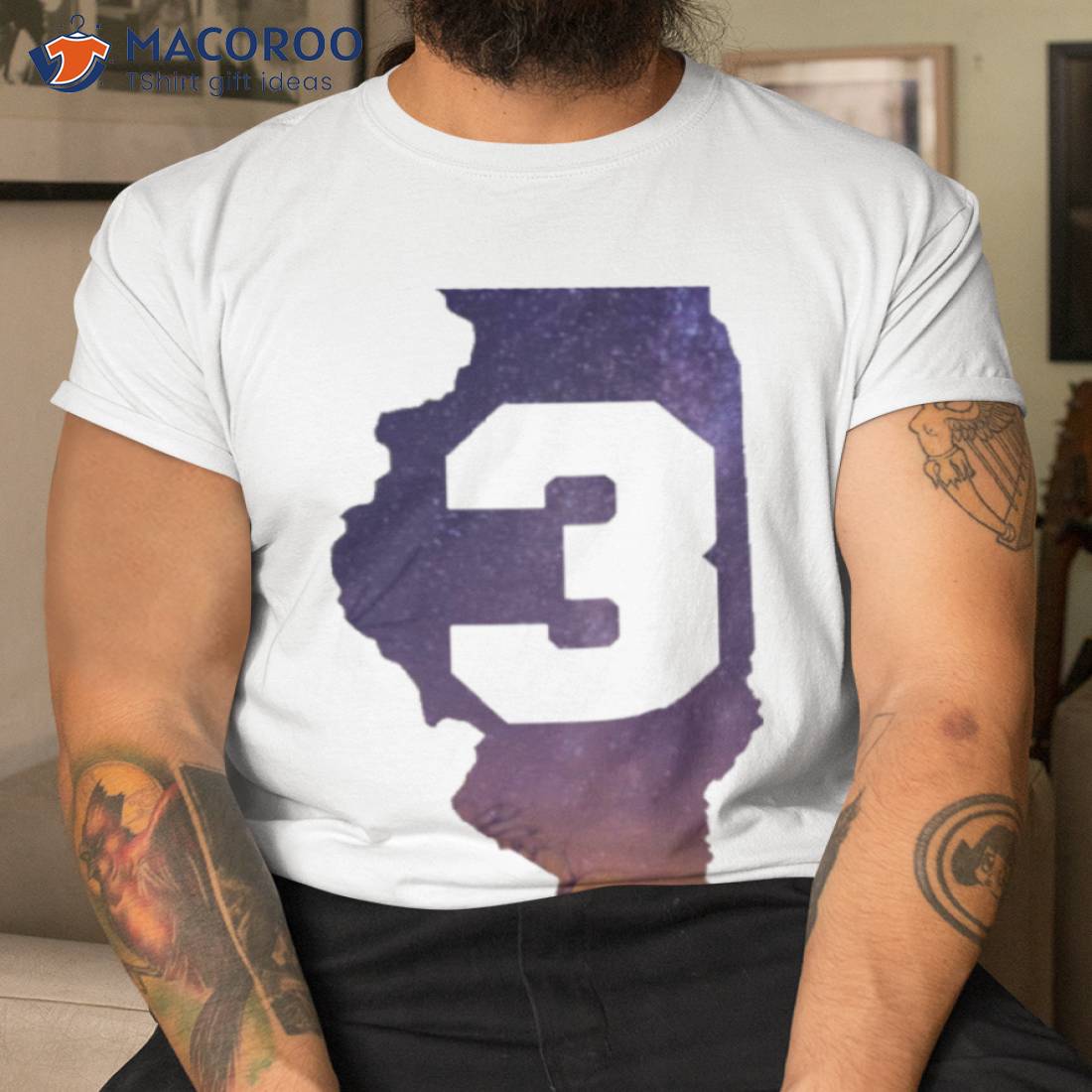 Chance The Rapper 3 State Shirt Chance The Rapper 3 State Shirt