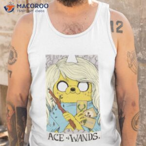 charlie as ace of wands tarot shirt tank top