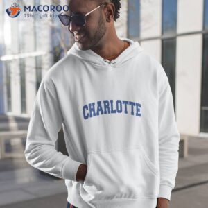 Charlotte Arch Blue Logo Shirt