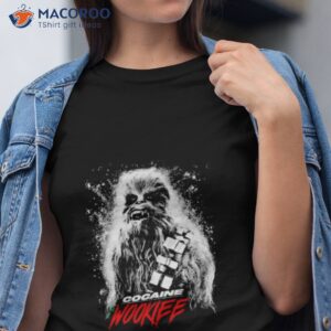 chewbacca cocaine wookiee shirt tshirt