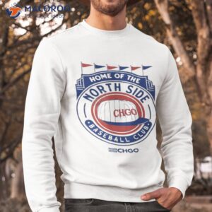 chgo locker home of the north side baseball club shirt sweatshirt