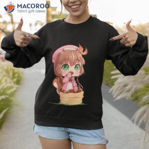 chibi ayunda risu and her nuts hololive shirt sweatshirt 1