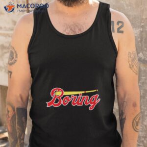 chicago cubs boring shirt tank top