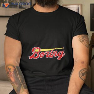 chicago cubs boring shirt tshirt