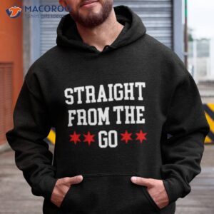 chicago flag straight from the go shirt hoodie