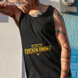 chicken dinner pubg shirt tank top 1