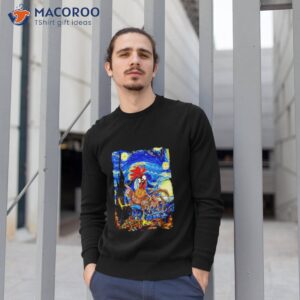 chicken starry night van gogh shirt sweatshirt 1