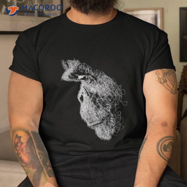 Chimpanzee Potrait, Shirt Artwork, Monkey Africa