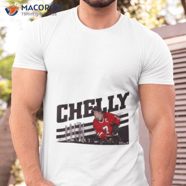 Chris Chelios Chicago Blackhawks Chelly Signature Shirt