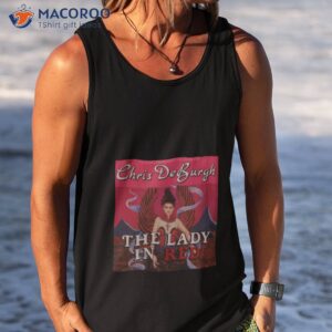 chris de burgh the lady in red shirt tank top