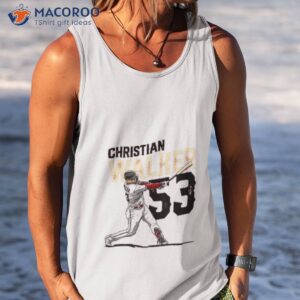 christian walker 53 slugging arizona diamondbacks baseball shirt tank top
