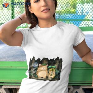 chubby cats retro ghibli anime illustration shirt tshirt 1