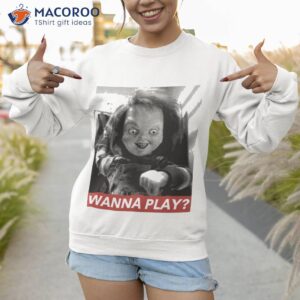 chucky unisex t shirt sweatshirt