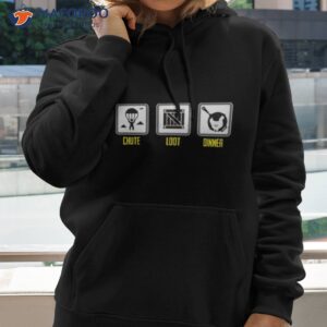 chute loot dinner pubg shirt hoodie