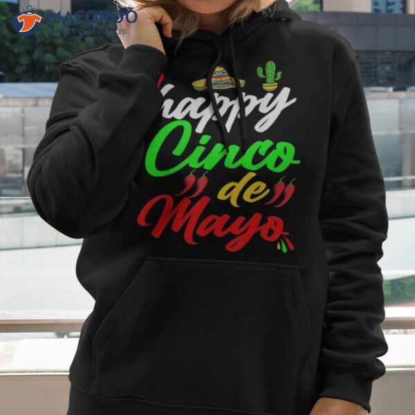 Cinco De Mayo Mexican Fiesta 5 Girls Shirt