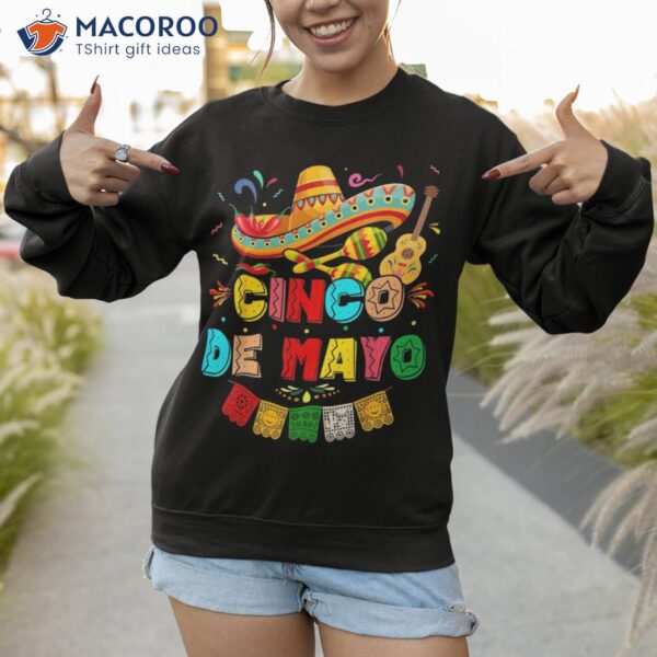Cinco De Mayo Mexican Fiesta 5 Girls Shirt