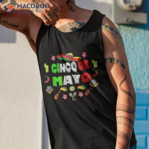 cinco de mayo mexican fiesta 5 girls shirt tank top 1 2