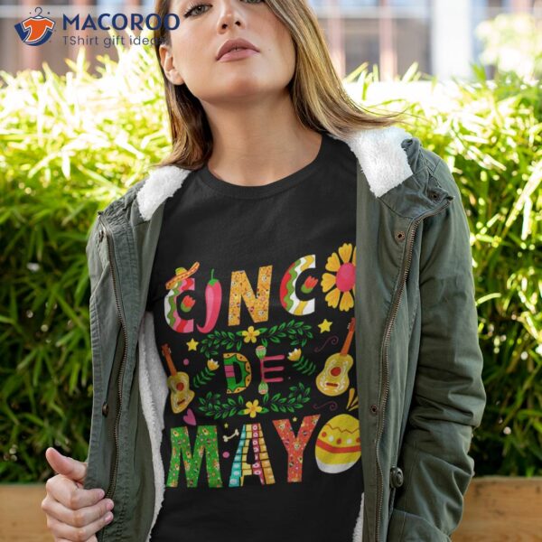 Cinco De Mayo Mexican Fiesta 5 Girls Shirt