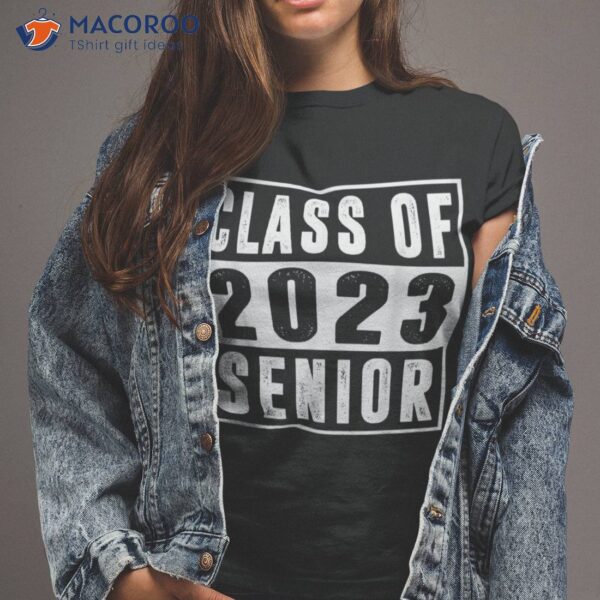 Class Of 2023 Senior High School Graduation Party Costume Shirt