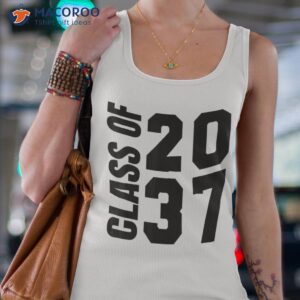 class of 2037 grow with me graduation first day school shirt tank top 4