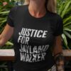 Classic Justice For Jayland Walker Text Grunge Texture Shirt