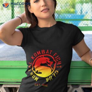 clean color logo mortal kombat fight club mortal kombat 11 1992 shirt tshirt 1