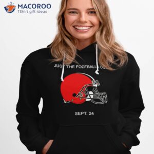 Cleveland Browns Just The Football Logo Sept 24 Shirt, hoodie