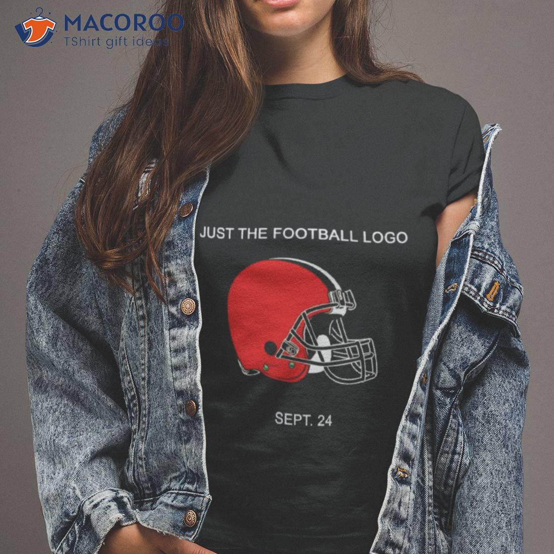 Cleveland Browns Just The Football Logo Shirt