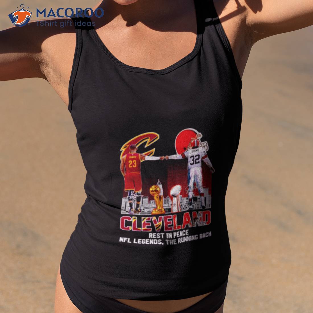 NFL, Tops, Nfl Teens Apparel Cleveland Browns Racerback Tank Top Womens  Browns Top