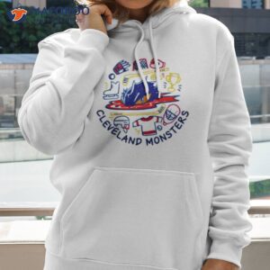 cleveland monsters hockey doodle shirt hoodie 2