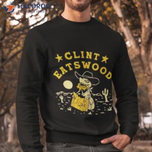 clint eatswood shirt sweatshirt