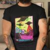 Colored Graphic Alien Ufology Shirt