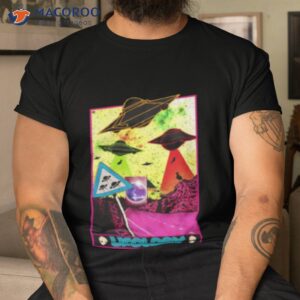 colored graphic alien ufology shirt tshirt