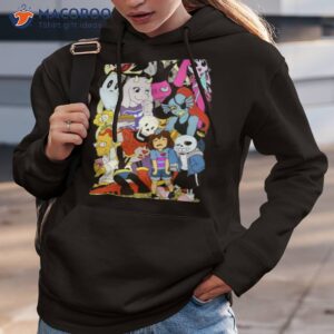 colored graphic undertale shirt hoodie 3