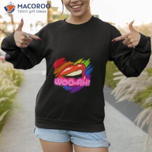 colorful lips woo ah kim petras shirt sweatshirt