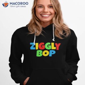 colorful ziggly bop shirt hoodie 1