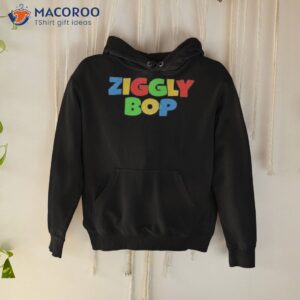 colorful ziggly bop shirt hoodie