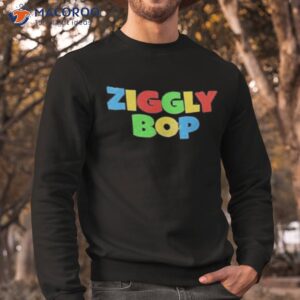 colorful ziggly bop shirt sweatshirt