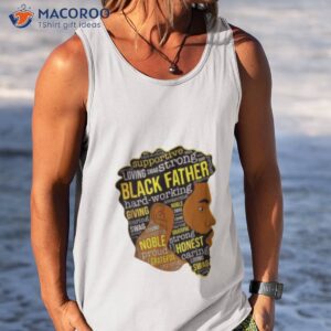 comfort black father king dad shirt tank top