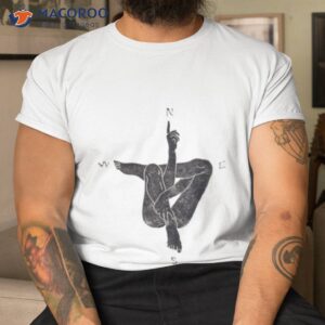 compass funny legs design shirt tshirt