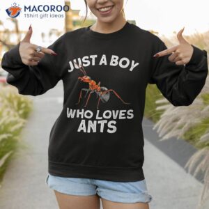 cool ant for boys kids farm entomology ants insect shirt sweatshirt 1 1