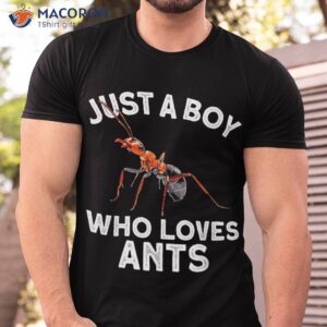 cool ant for boys kids farm entomology ants insect shirt tshirt