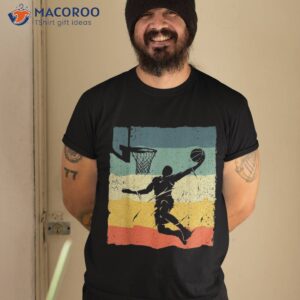 Cool Basketball Art For Vintage Player Shirt