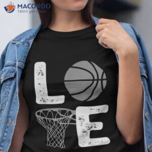 cool basketball for love coach player team sports shirt tshirt