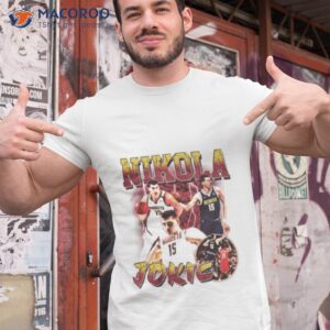 cool nikola jokic basketball mvp shirt tshirt 1