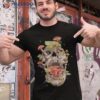 Cottagecore Frog Skull Mushroom Collector Vintage Shirt