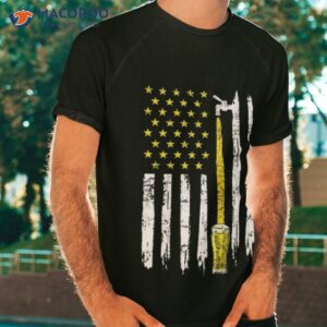 craft beer american flag usa 4th of july brewery america t shirt tshirt