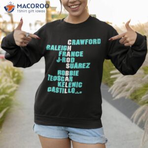 crawford raleigh france j rod suarez robbie teoscar kelenic castillo shirt sweatshirt