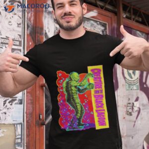 creature from the black lagoon retro gill man shirt tshirt 1