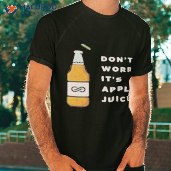 Crowdmade Roomie Don’t Worry It’s Apple Juice Shirt